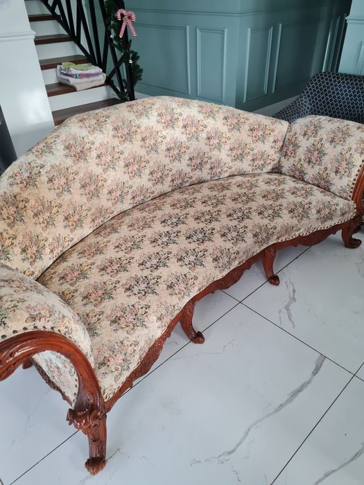 Kanapa plus fotele do renowacji