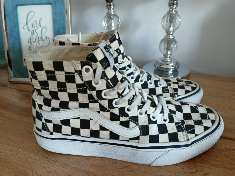 Trampki Vans 38,5 kratka platforma