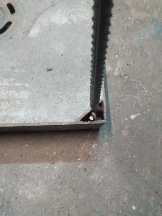 Haki hak do studzienek haftowana końcówka