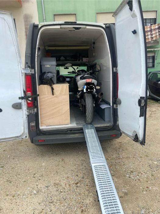 Rampa de carga para transporte ( Uma Rampa ) de moto