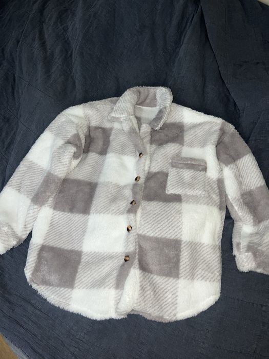 Рубашка тепла в клітинку розмір M - L