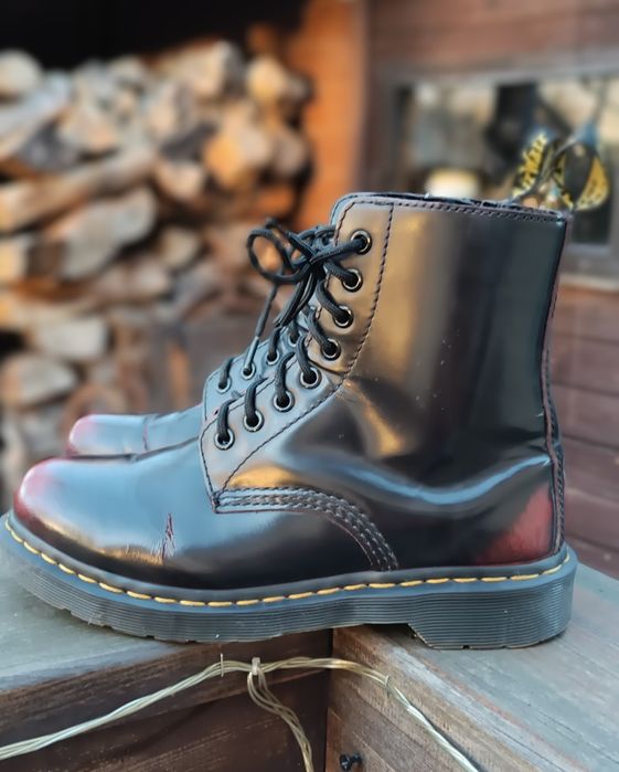 Buty Dr Martens 39 bordowe