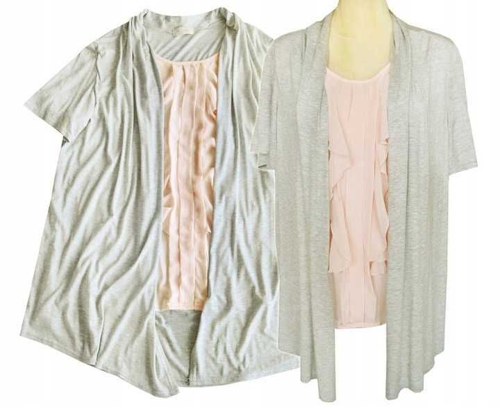 FRENT OF CLOSET tunika luźny okrągły rozmiar 2XL/3XL