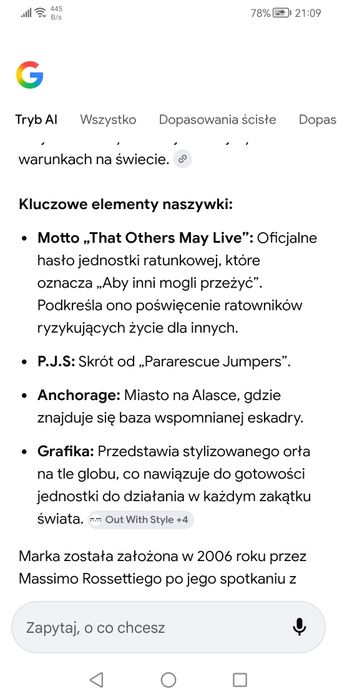 Parajumpers. Naszywka kolekcjonerska PJS Alaska