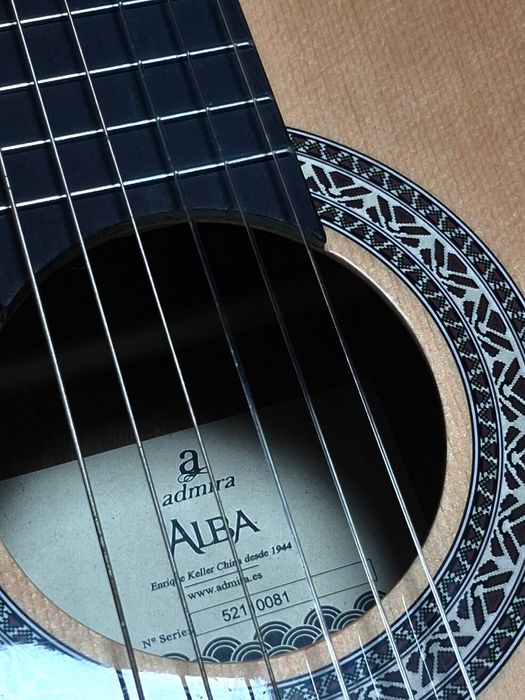 Guitarra Clássica  Admira Alba 4/4 - Usada