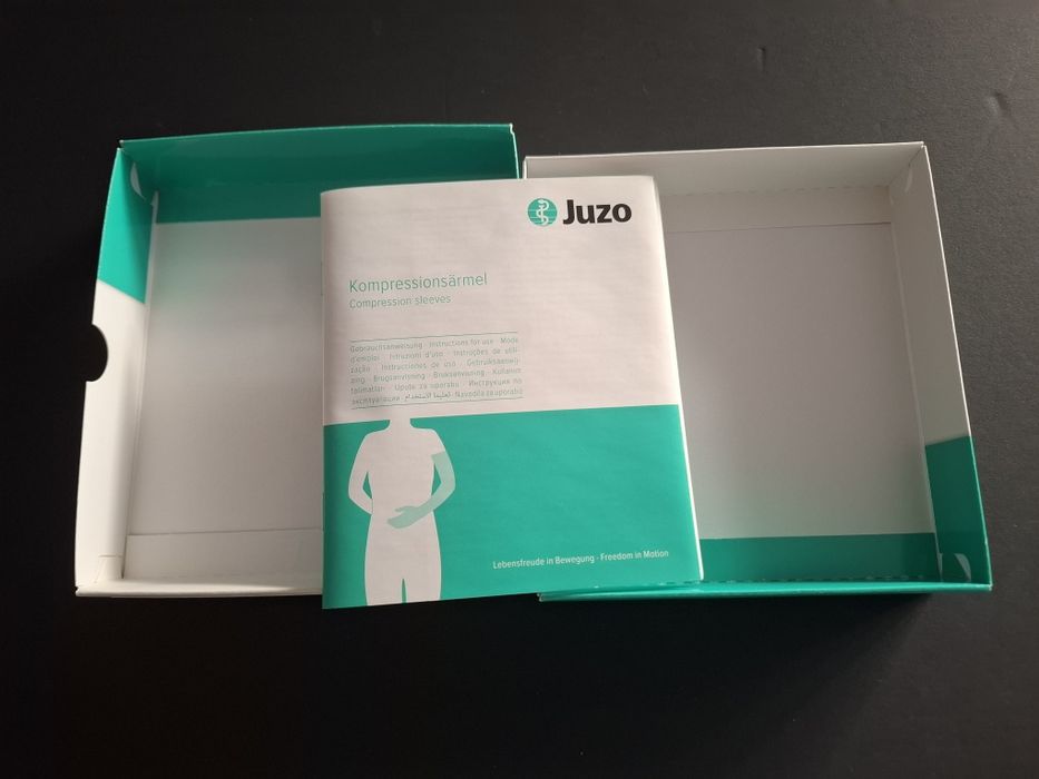Juzo manga de compressão com ombro para pós-cirurgia braço etc