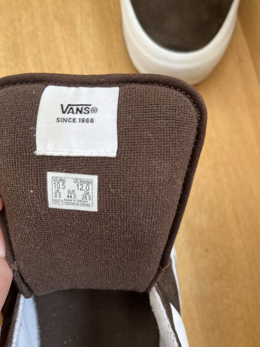 Vans Knu Skool темно-коричневі, розмір 44 (28 см), стан як нові