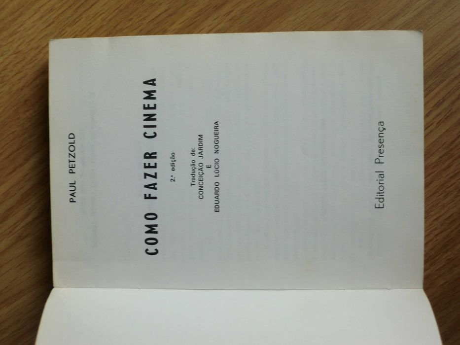 Como fazer cinema de Paul Petzold