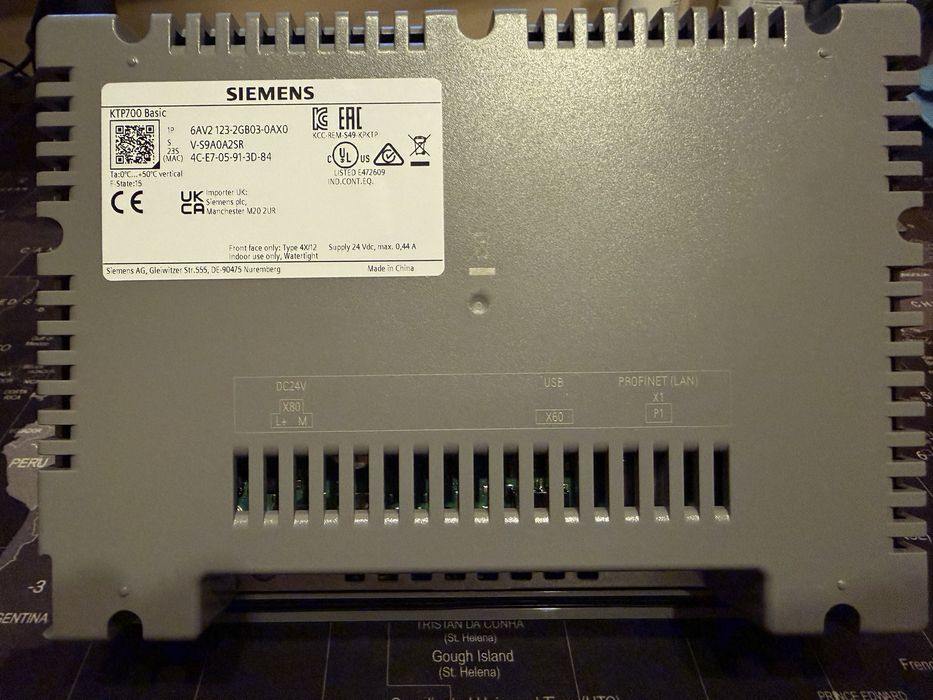 Siemens KTP700 Basic panel HMI