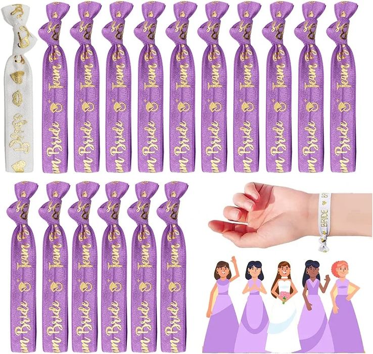 Casamento / despedida de solteira / festa noivado 17 pulseiras - NOVO