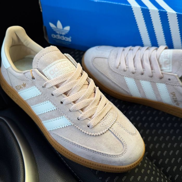 Кросівки Кроссовки Adidas Spezial Pink White Розовый Белый Рожевий Білий Кросовки демісезон