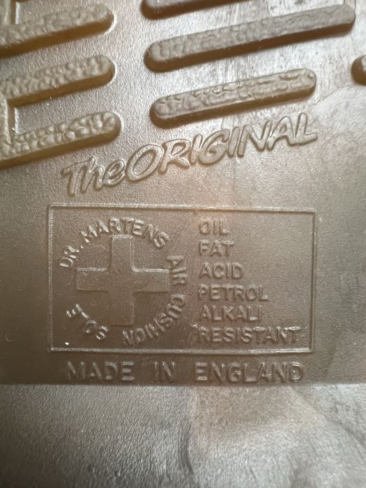 Винтажные ботинки Dr Martens оригинал made in England