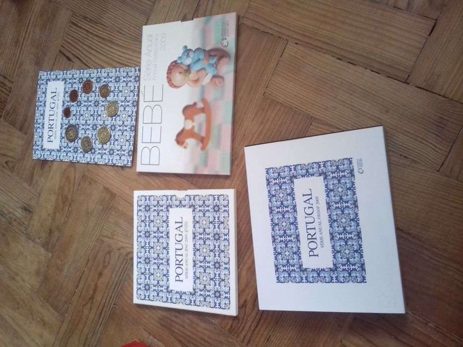 Série anual  2009 em Bnc,Proof,Fdc,Fdc Bebé