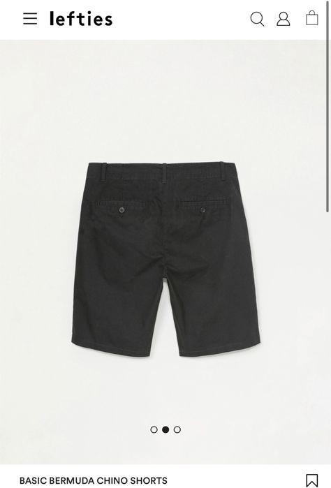 Мужские коттоновые шорты бермуды фирмы Lefties