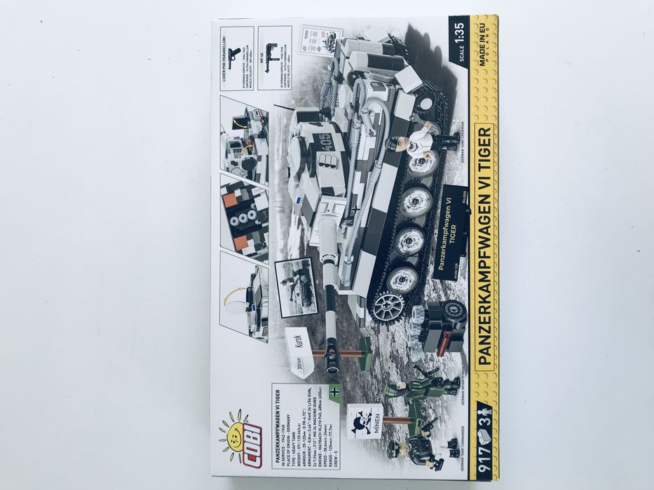 Czołg Panzerkampfwagen Vl Tiger klocki cobi 3122 Limited Edition