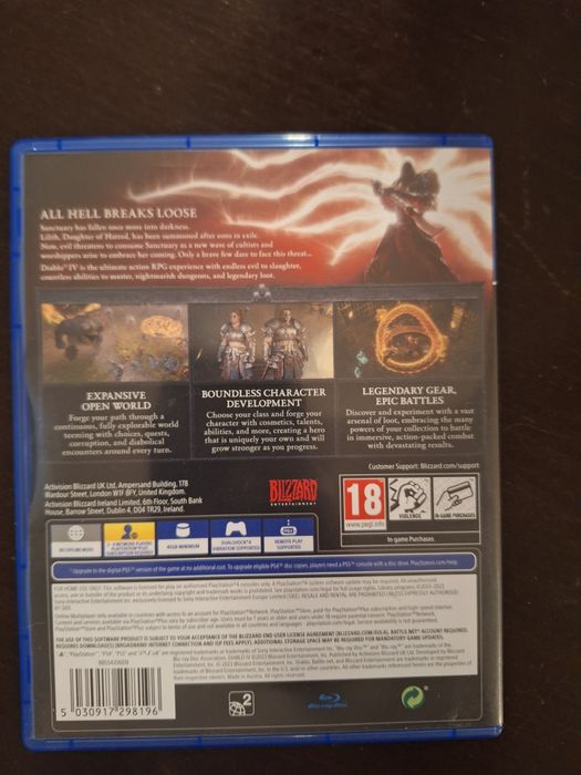 Jogo Diablo IV Ps4
