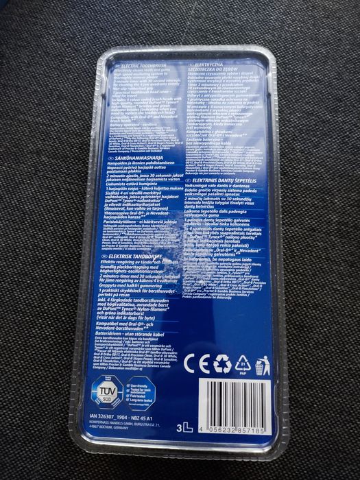 Elektryczna szczoteczka do zębów nevadent