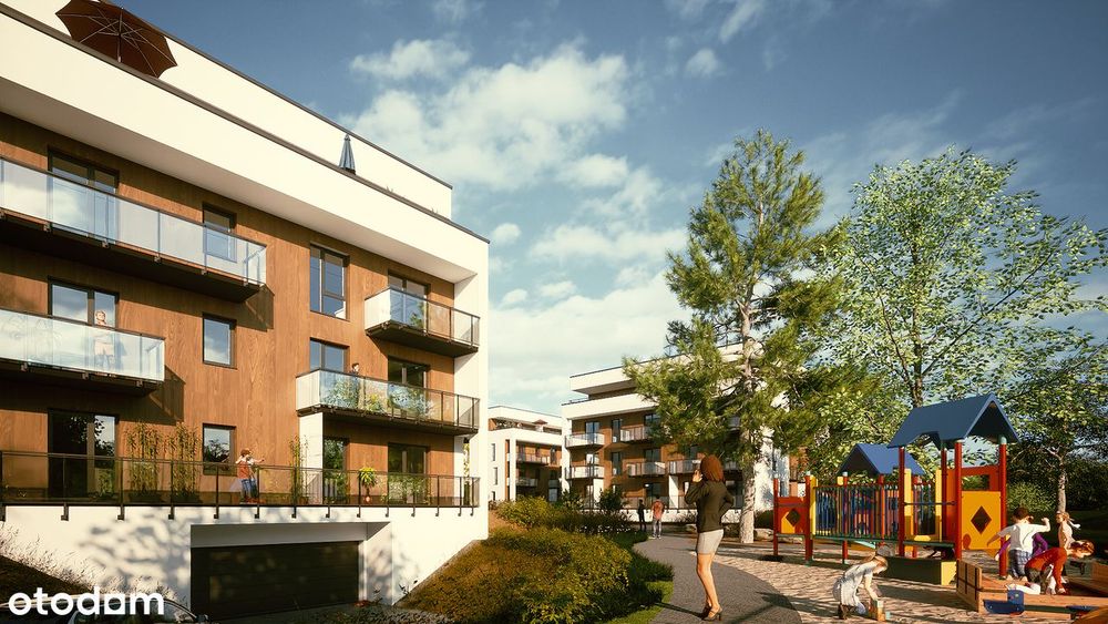 2-pokojowe mieszkanie 44m2 + balkon Bezpośrednio