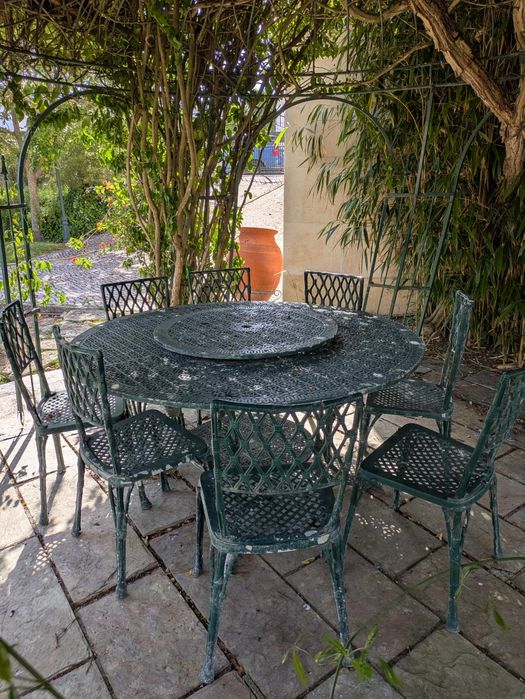 Mesa de Exterior 8 Cadeiras