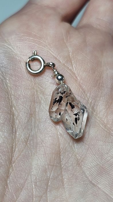 Wisiorek Kwarc Herkimer