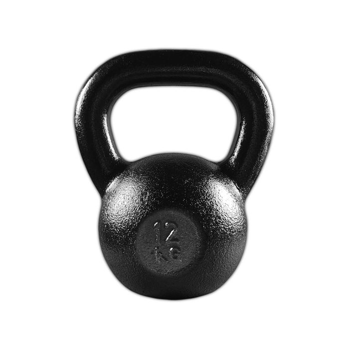 Kettlebell 12 kg żeliwny Polski producent Cast Fitness Domowa siłownia