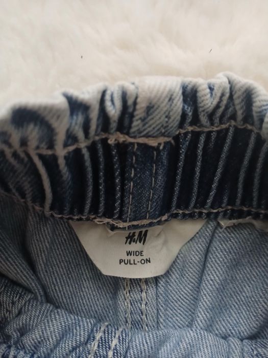 H&M jeansy wide leg 146