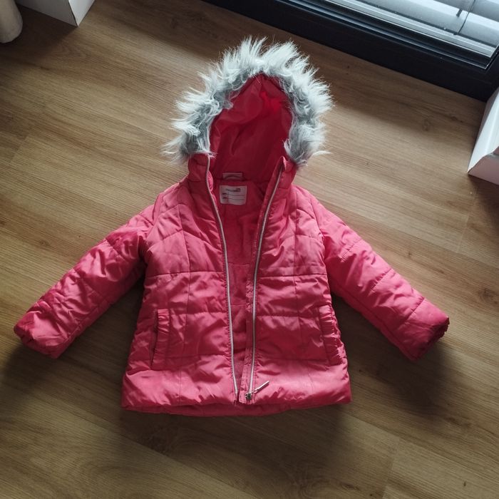 Kurtka zimowa , dla dziewczynki, ciepła