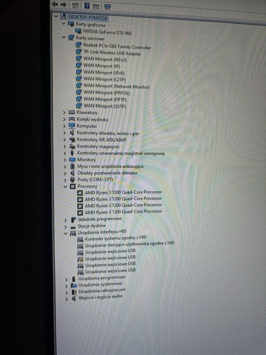Komputer stacjonarny + monitor+głośniki i kamerka internetowa