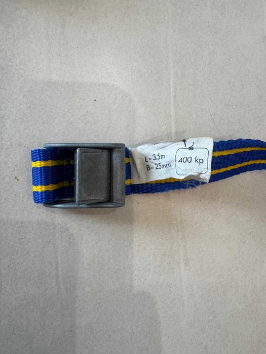 Lote 2 cintas de Amarração , 3,5 m de Comprimento, 25 mm de Largura