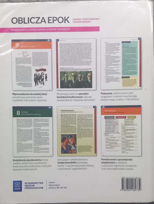 Oblicza epok 2.2 podręcznik Język Polski