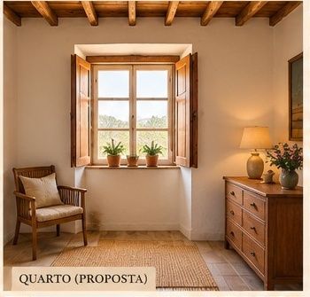 Casa Rústica T4 com Terreno e poço para recuperar - Alentejo