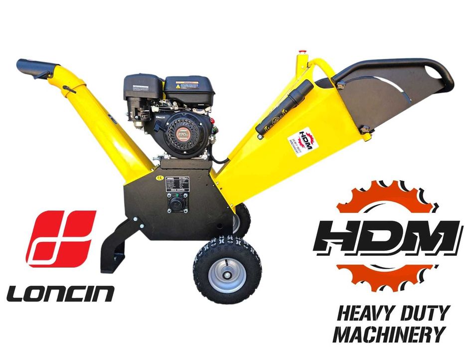 Rębak rozdrabniacz do gałęzi GC-100 spalinowy Loncin 9KM HDM ORYGINAŁ
