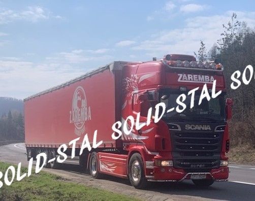 Orurowanie DOLNE / POD ZDERZAK Scania R Cr,Topline,Highline,Streamline