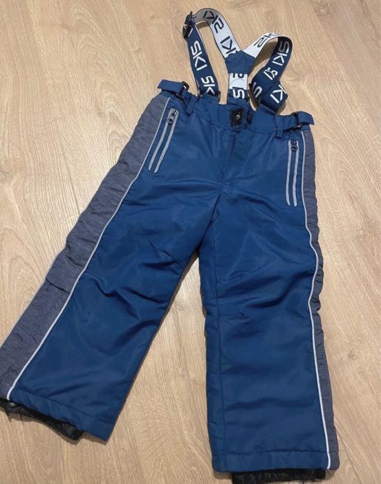 Spodnie zimowe narciarskie na cool club roz 98