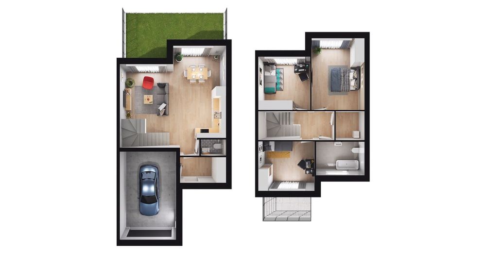 4-pokojowy dom 112m2 + ogródek Bez Pośredników