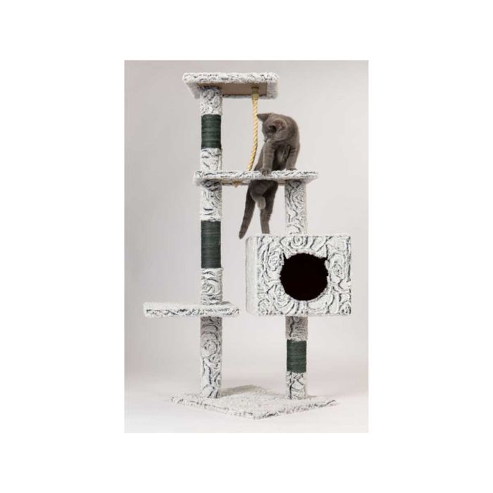 NOWY Drapak dla kota domek XXL legowisko drzewko piętrowy
