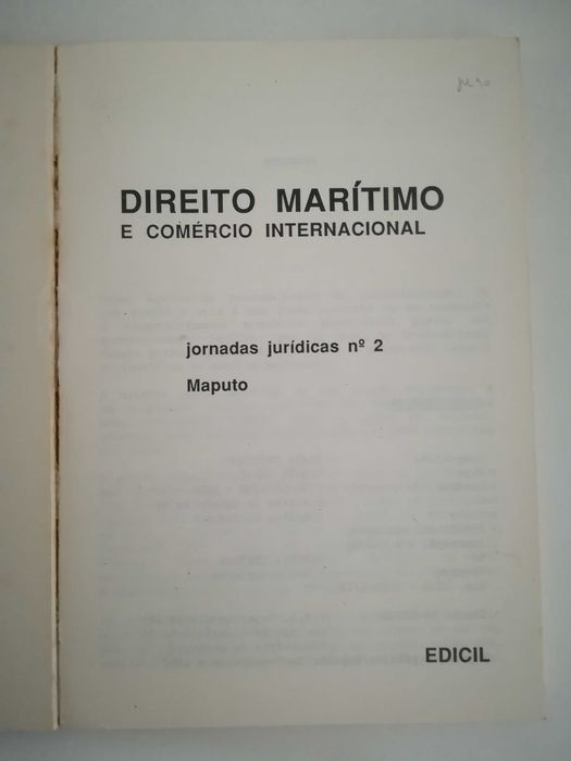 livro - Direito Marítimo e Comércio Internacional