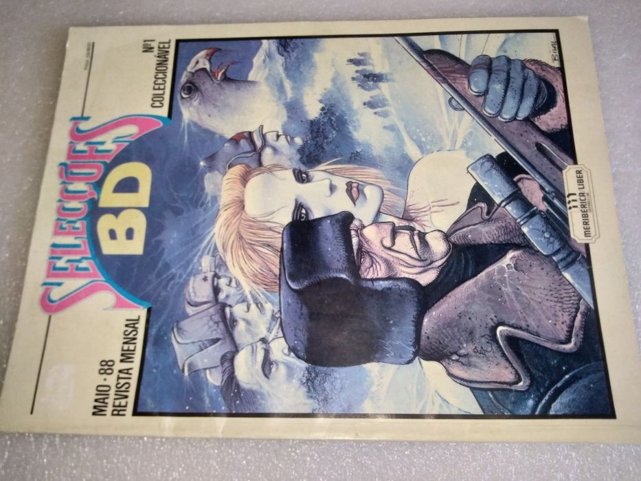 Revista Selecções BD N.º 1 – Maio 88 - Raro