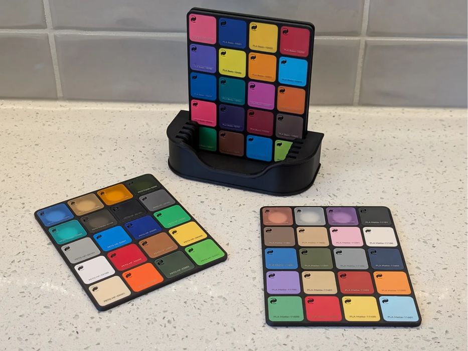 Caixa para Amostras Bambu Lab (Pegboard)