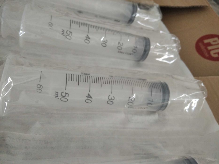 Seringa de alimentação