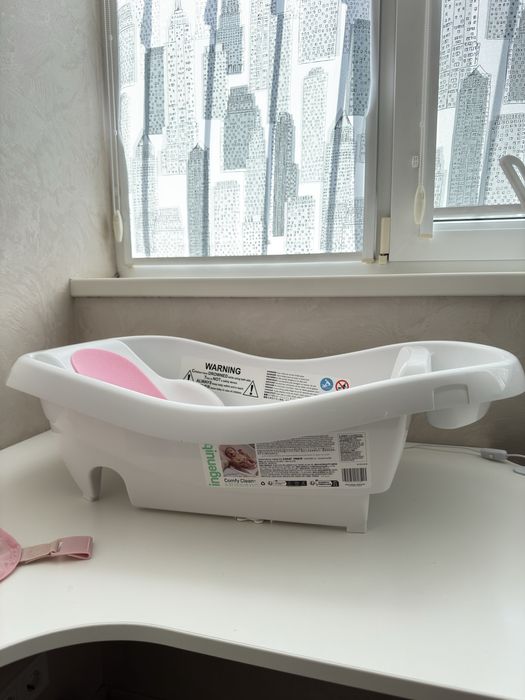 Дитяча ванночка 3в1