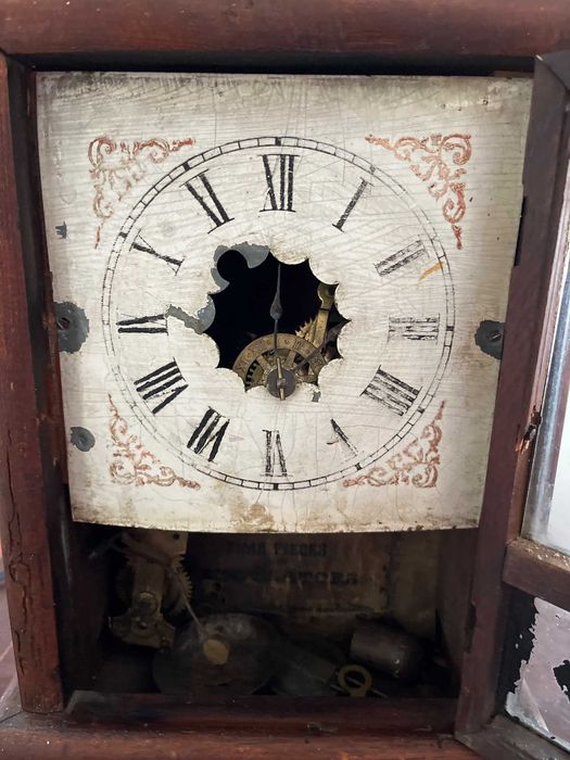 Relógio Antigo Waterbury Clock Co. – EUA