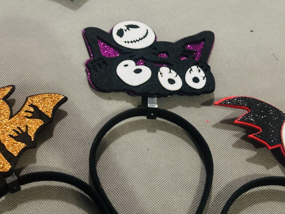 Opaska halloween czarownica oko opaska