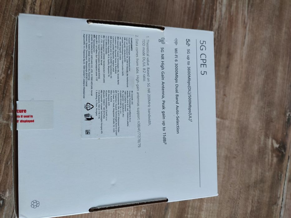 Router stacjonarny 5G CPE 5s (H153-381)