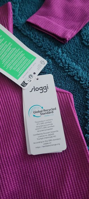 Top z bluzeczką sloggi prążek r.S.