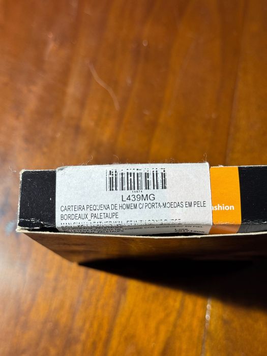 carteira porta-cartões em pele Lupel
