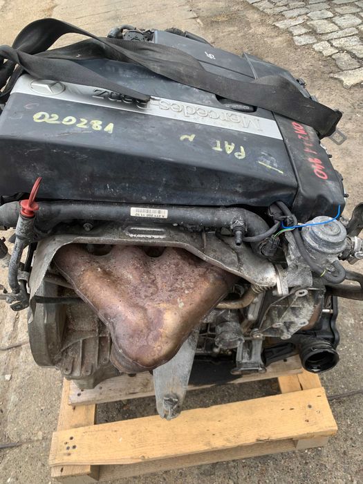 Двигун комплектний в зборі  Мотор OM 271 940 1.8 Компресор Mercedes