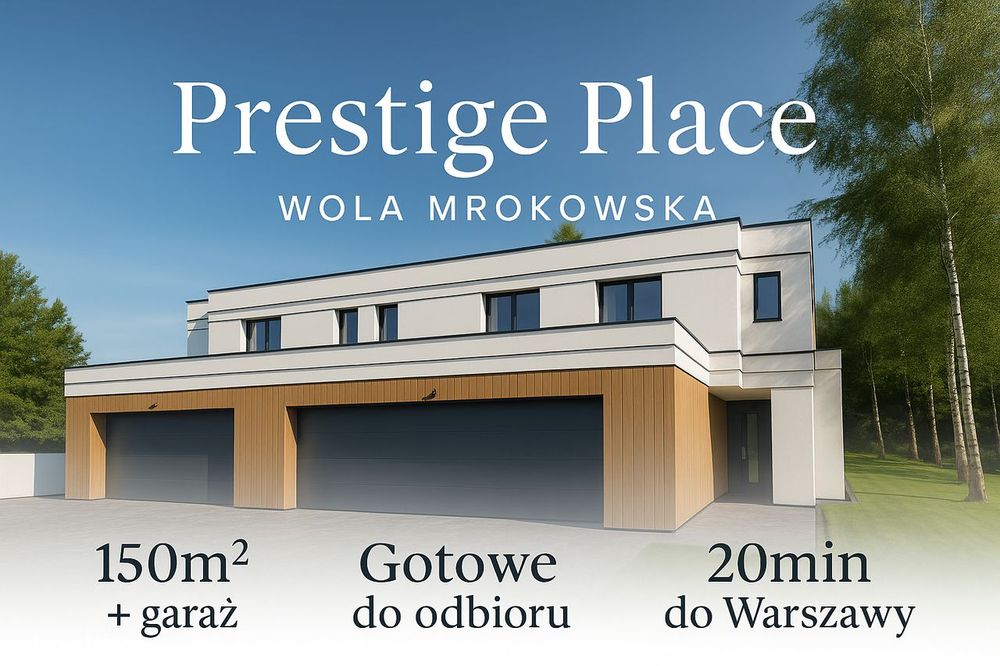 Promocja!!! Nowoczesny Bliźniak Bezpośrednio