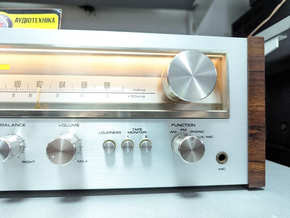 Hi-Fi Стерео ресивер Pioneer SX-550. Звук! Вес 10кг. JAPAN