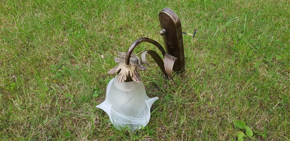 Stylowy żylandor + kinkiet